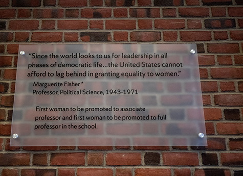 Voices of Maxwell MFisher Quote Photo of quote by Maxwell School's first female professor, Marguerite Fisher: