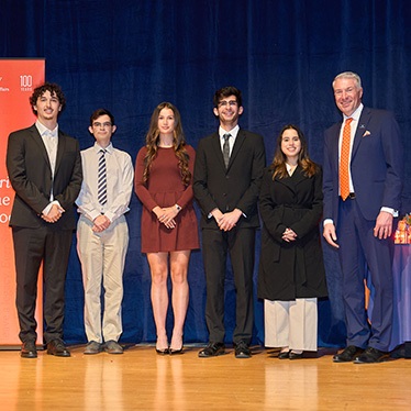 Centennial Celebration Syracuse undergrads group