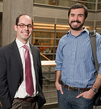 Chad Deluca and Chris Grant, 2010 Robertson Fellows Chad Deluca and Chris Grant, 2010 Robertson Fellows