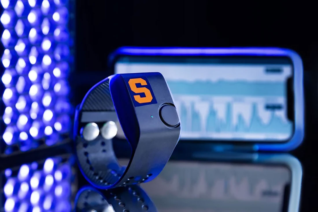 sensor equipped smart watch