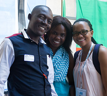 Mandela Fellows posing for a picture together Mandela Fellows posing for a picture together